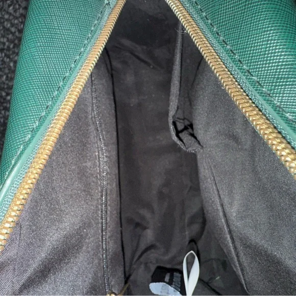 Harry Potter Slytherin Satchel Bag Green Crossbody Purse Hogwarts House Crest - Picture 6 of 7